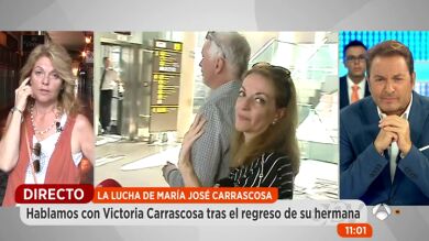 María José Carrascosa regresa a España tras su calvario en Estados Unidos