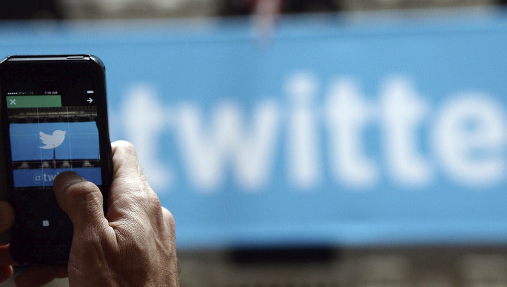 Red social Twitter, imagen de archivo