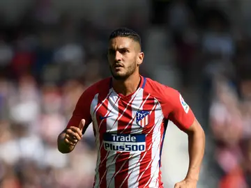 Koke, durante un partido con el Atlético de Madrid Koke, durante un partido con el Atlético de Madrid