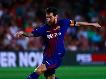 Messi en el partido contra el Betis Messi en el partido contra el Betis