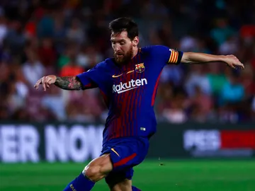 Messi en el partido contra el Betis Messi en el partido contra el Betis
