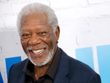 Morgan Freeman en una de sus últimas apariciones públicas Morgan Freeman en una de sus últimas apariciones públicas