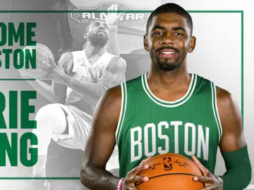 Kyrie Irving, nuevo fichaje de Boston Celtics Kyrie Irving, nuevo fichaje de Boston Celtics
