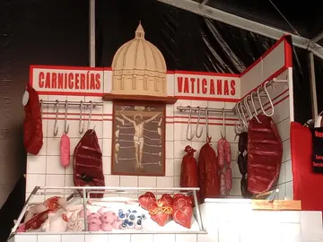 Polémica comparsa en la Semana Grande de Bilbao Polémica comparsa en la Semana Grande de Bilbao