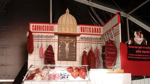 Polémica comparsa en la Semana Grande de Bilbao Polémica comparsa en la Semana Grande de Bilbao