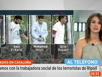 La trabajadora social de los terroristas de Ripoll: "Estoy muy tocada emocionalmente" La trabajadora social de los terroristas de Ripoll: "Estoy muy tocada emocionalmente"