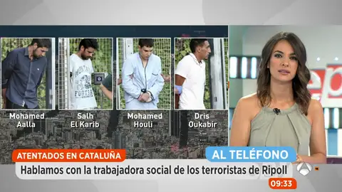 La trabajadora social de los terroristas de Ripoll: "Estoy muy tocada emocionalmente" La trabajadora social de los terroristas de Ripoll: "Estoy muy tocada emocionalmente"