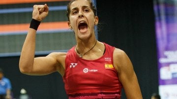 Carolina Marín en el campeonato