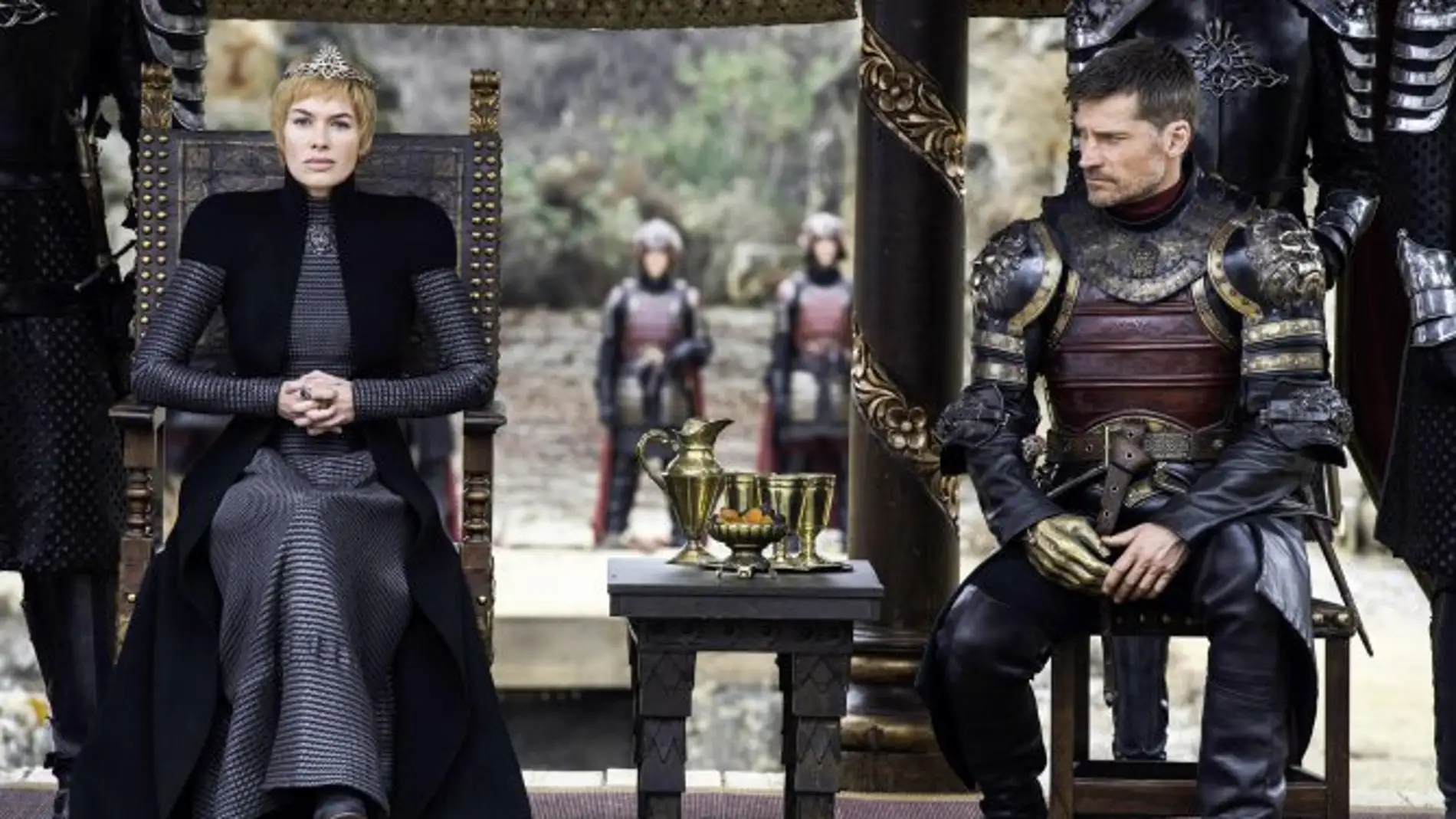 Cersei y Jaime Lannister en el final de temporada de 'Juego de Tronos'