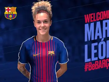 Mapi León, nueva jugadora del Barcelona Mapi León, nueva jugadora del Barcelona
