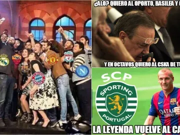Los 'memes' de la fase de grupos de la Champions Los 'memes' de la fase de grupos de la Champions
