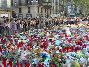 La sensación de seguridad vuelve a las calles de Barcelona una semana después del atentado