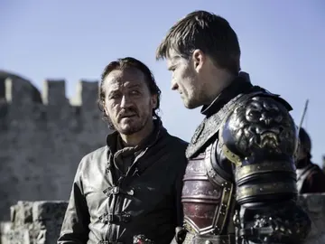 Bronn y Jaime en el campo de batalla de 'Juego de Tronos' Bronn y Jaime en el campo de batalla de 'Juego de Tronos'