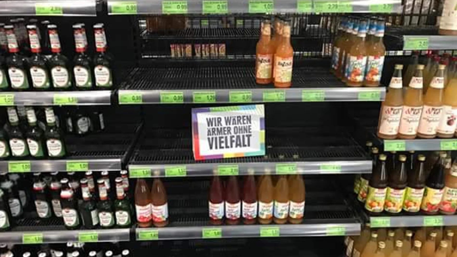La campaña de un supermercado alemán contra el racismo La campaña de un supermercado alemán contra el racismo