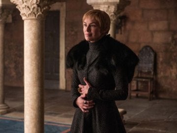 Cersei Lannister en el final de temporada de Juego de Tronos