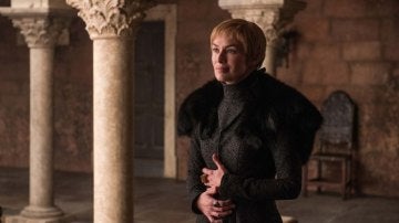 Cersei Lannister en el final de temporada de Juego de Tronos
