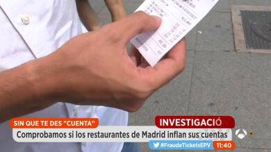 Fraude en los tickets de los restaurantes