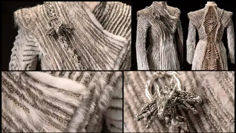 El abrigo de Daenerys Targaryen en 'Juego de Tronos' El abrigo de Daenerys Targaryen en 'Juego de Tronos'