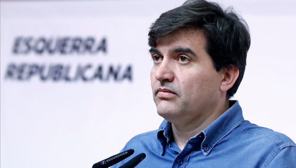 El portavoz de ERC, Sergi Sabrià