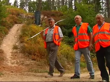Patrullas vecinales para frenar la amenaza de fuego Patrullas vecinales para frenar la amenaza de fuego
