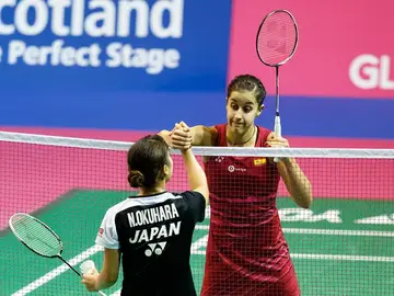 La española Carolina Marín La española Carolina Marín