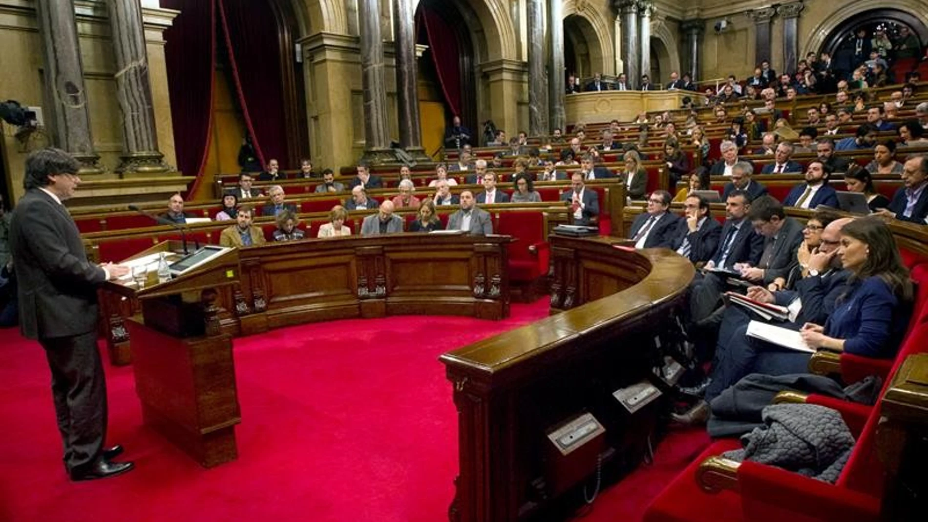 El Parlament de Cataluña El Parlament de Cataluña