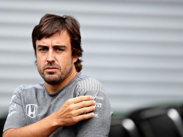 Fernando Alonso en Spa