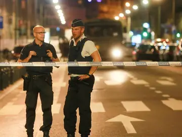 Ataque a dos militares en Bruselas Ataque a dos militares en Bruselas