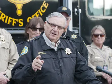 El exalguacil del condado de Maricopa, en Arizona, Joe Arpaio El exalguacil del condado de Maricopa, en Arizona, Joe Arpaio