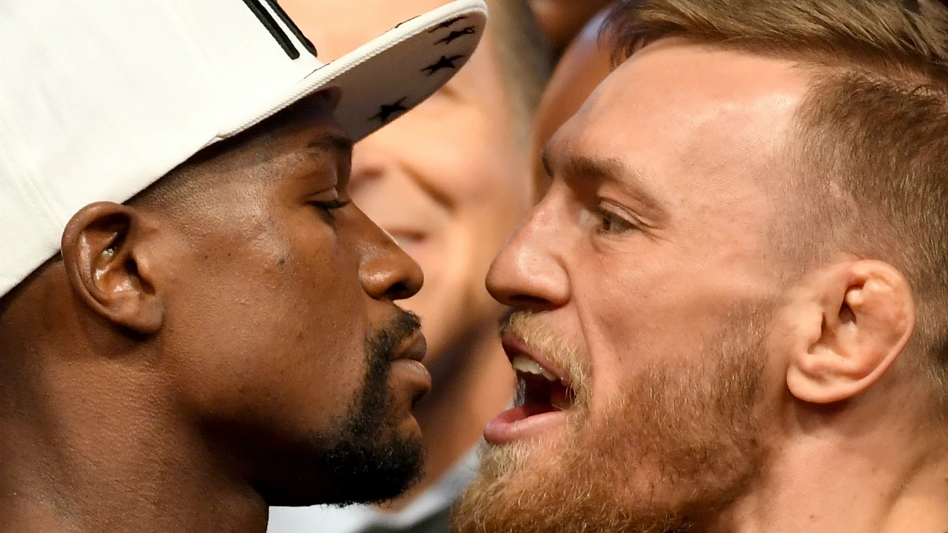 Mayweather y McGregor, cara a cara Mayweather y McGregor, cara a cara