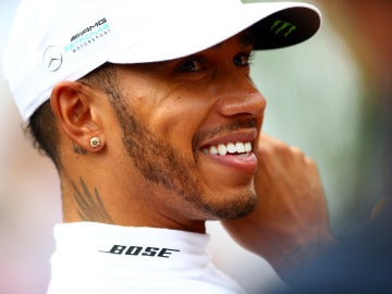 Hamilton en el GP de Bélgica