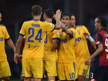 Paulo Dybala celebra uno de sus goles con la Juventus Paulo Dybala celebra uno de sus goles con la Juventus