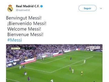 'Hackeo' del Twitter del Real Madrid