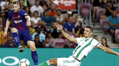 La hiriente broma de Feddal por la goleada del Barcelona al Sevilla