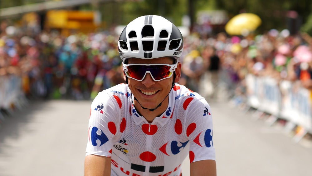 Warren Barguil durante el Tour