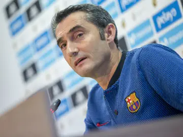 Valverde durante una rueda de prensa Valverde durante una rueda de prensa