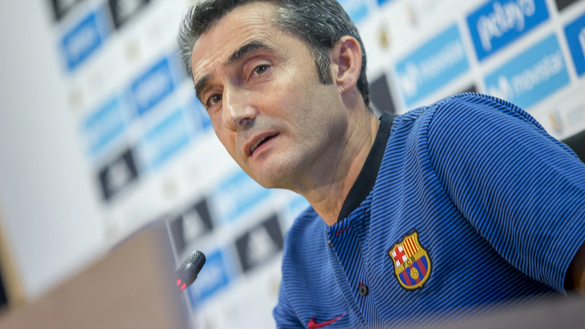 Valverde durante una rueda de prensa Valverde durante una rueda de prensa