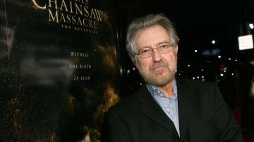 Tobe Hooper en la premiere de "La masacre de Texas"