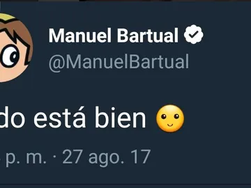 Manuel Bartual revela en Twitter las claves de su relato Manuel Bartual revela en Twitter las claves de su relato