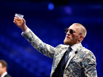 Mcgregor en la rueda de prensa Mcgregor en la rueda de prensa