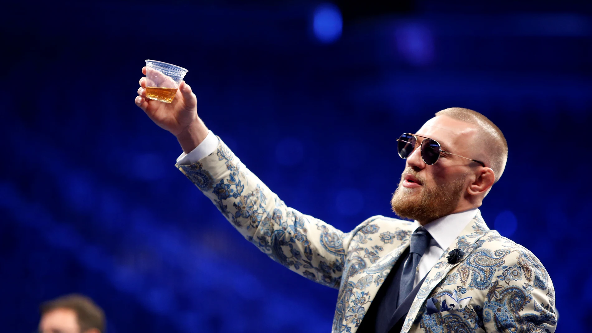 Mcgregor en la rueda de prensa Mcgregor en la rueda de prensa