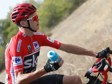 Chris Froome, en la Vuelta Chris Froome, en la Vuelta