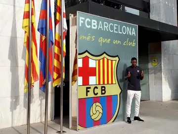 Dembélé en Barcelona Dembélé en Barcelona