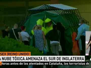 Una nube tóxica de cloro obligar a desalojar la playa de Sussex, Reino Unido Una nube tóxica de cloro obligar a desalojar la playa de Sussex, Reino Unido