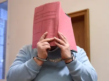 El enfermero alemán Niels H. durante uno de los juicios El enfermero alemán Niels H. durante uno de los juicios