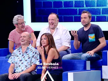 Risas garantizadas en el último programa de 'Me Resbala' Risas garantizadas en el último programa de 'Me Resbala'