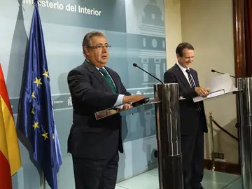 Juan Ignacio Zoido con el presidente de la FEMP, Abel Caballero Juan Ignacio Zoido con el presidente de la FEMP, Abel Caballero