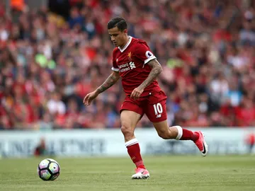 Coutinho con el Liverpool Coutinho con el Liverpool