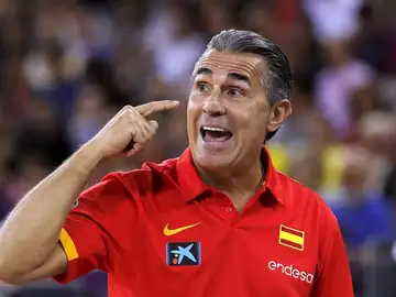 El seleccionador español, Sergio Scariolo El seleccionador español, Sergio Scariolo
