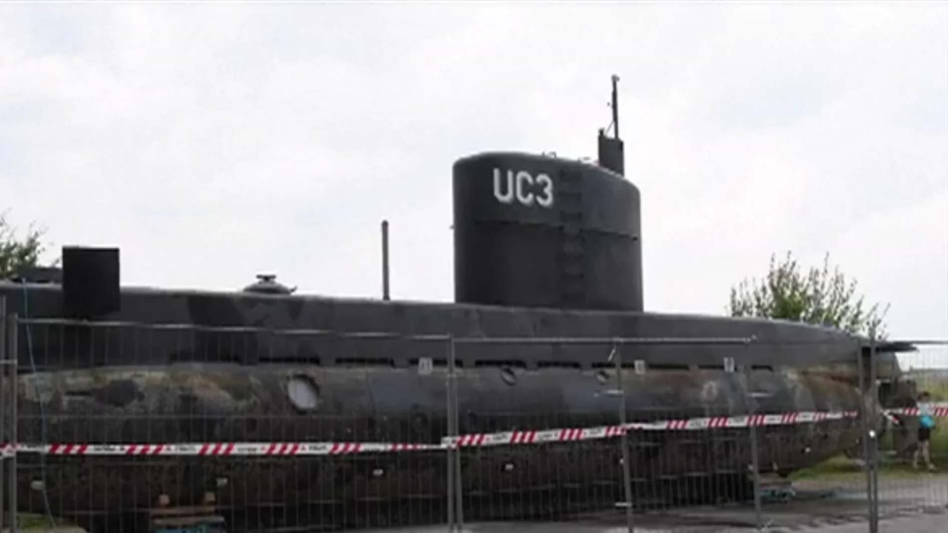 El submarino en el que viajaban la periodista Kim Wall y el inventor Peter Madsen El submarino en el que viajaban la periodista Kim Wall y el inventor Peter Madsen